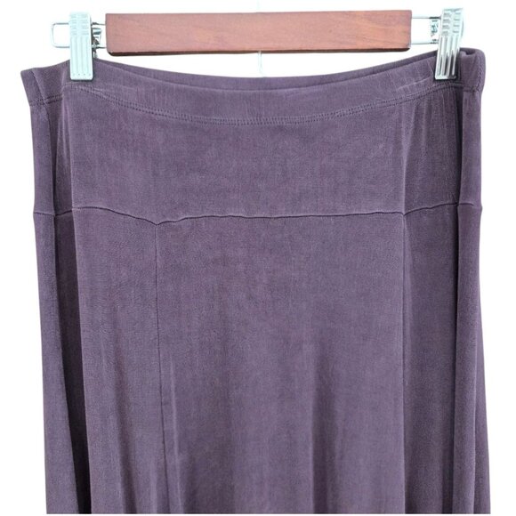 Coldwater Creek Womens Medium Travel Knit Midi Skirt Brown - Picture 3 of 5